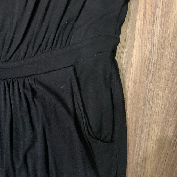 Strapless Jumpsuit with ties at ankles - Picture 2 of 3